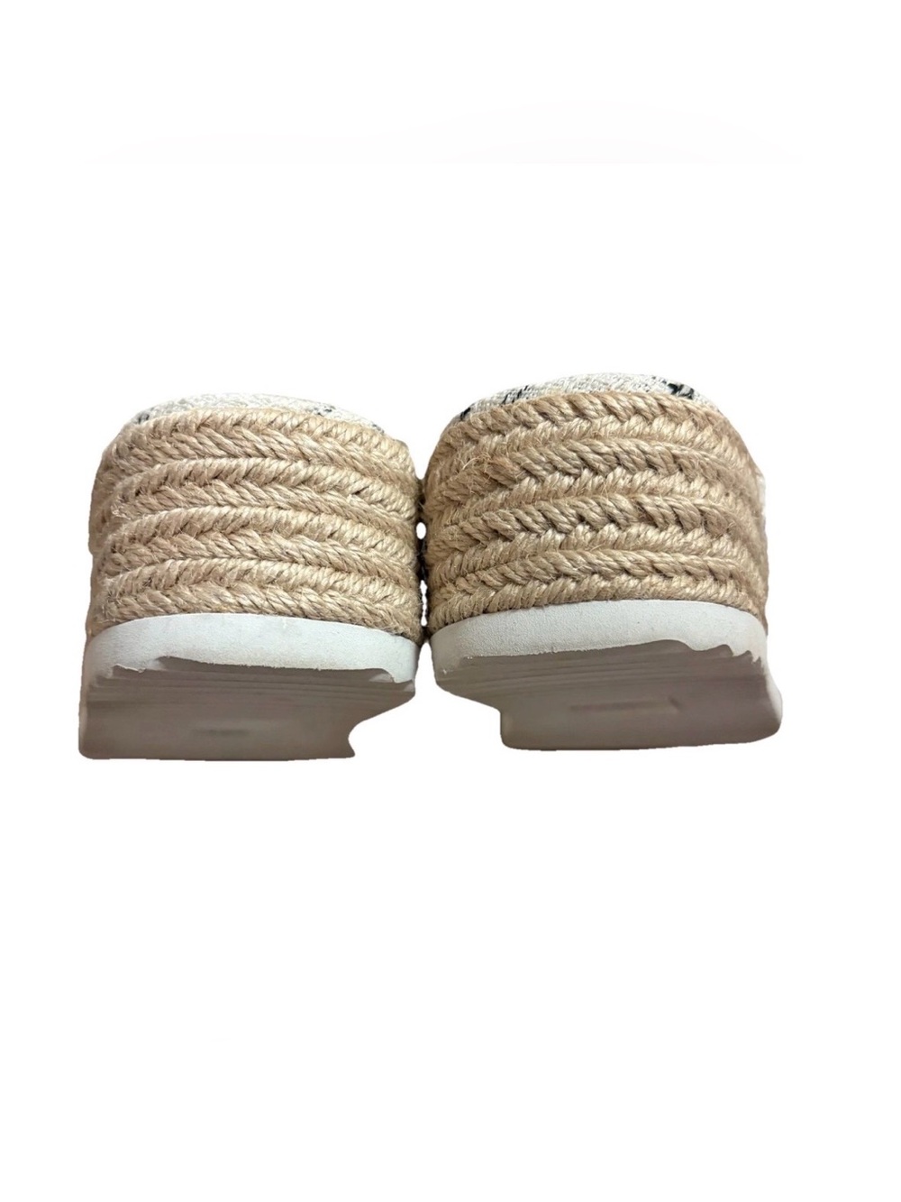 Stuart Weitzman Bandeau Striped Bow Espadrille Sandal Sz 7.5? - Picture 5 of 11